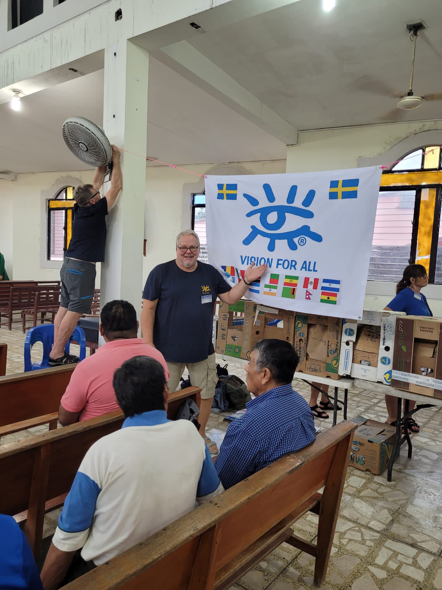 Glasögon får ett nytt liv